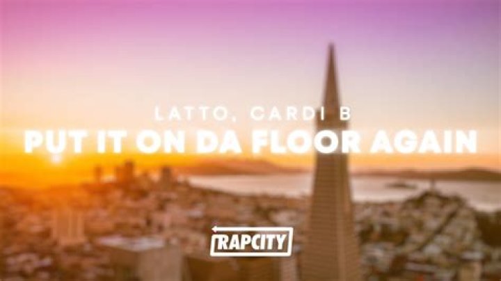 Eye-Catching Cardi B Lyrics: "Put It On The Floor"