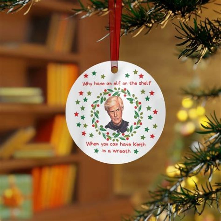 Stunning Keith Morrison Ornament: A Captivating Piece