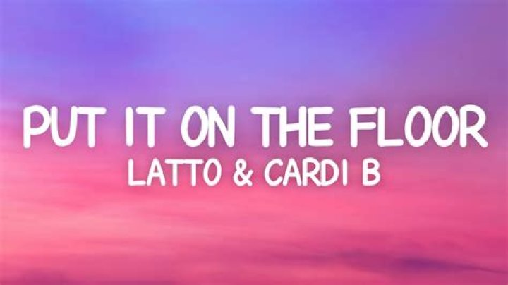 The Ultimate Guide To Cardi B's "Put It On The Floor" Lyrics