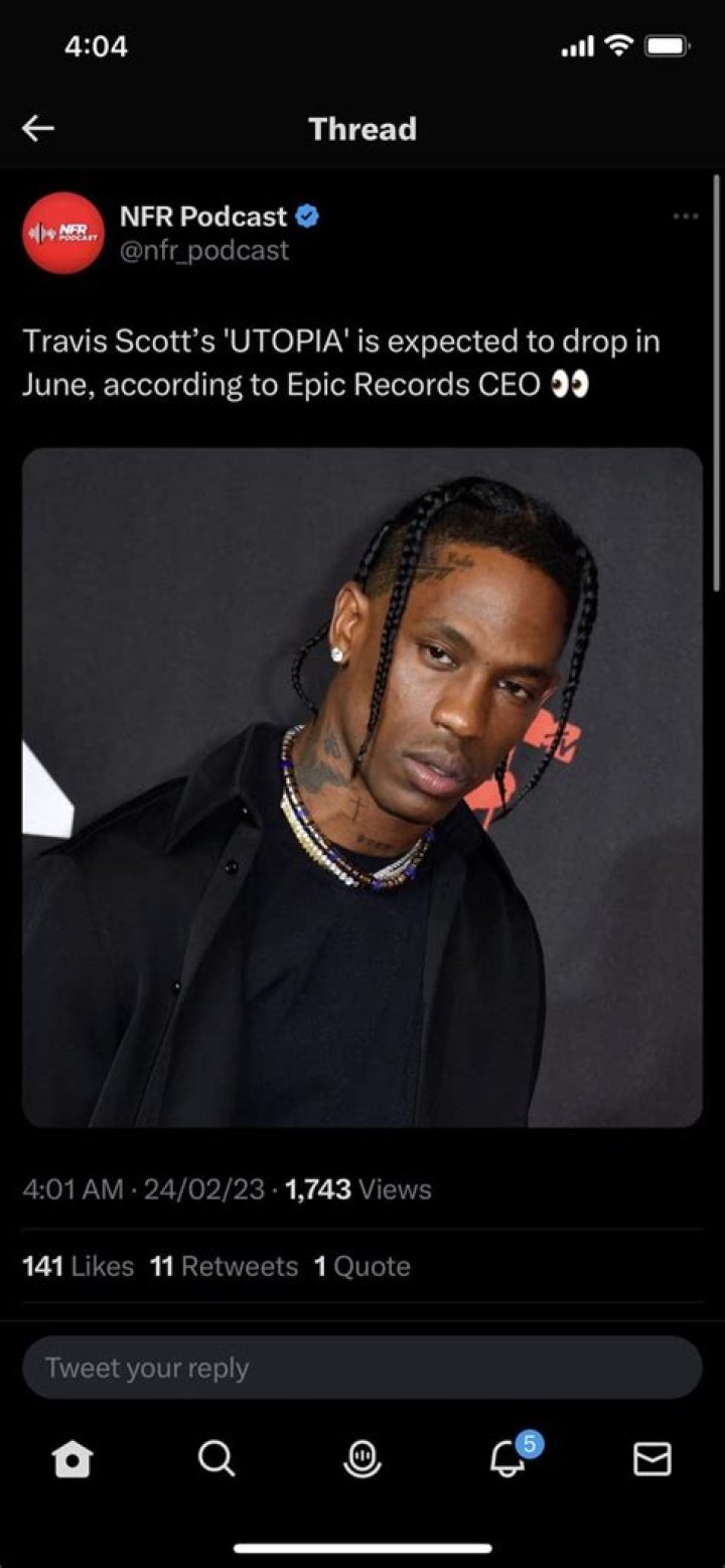 When Will Travis Scott Drop Utopia: Unveiling The Release Date